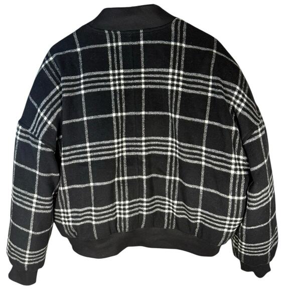 Darc Sport Wolves Club Limited Edition Plaid Bomber Jacket Men’s Size Medium - Picture 2 of 9